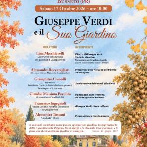 GV Bottega Culturale picture of the event: GIUSEPPE VERDI E IL SUO GIARDINO
